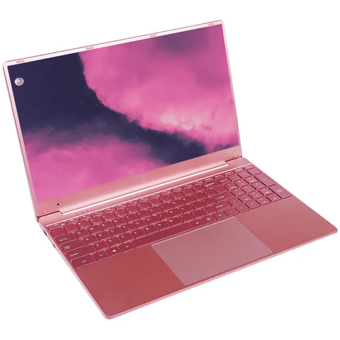15.6 inch N5095 slim Portable Pink laptop with Intel 11th gen 16GB RAM DDR4 512GB 1TB SSD Fingerprint