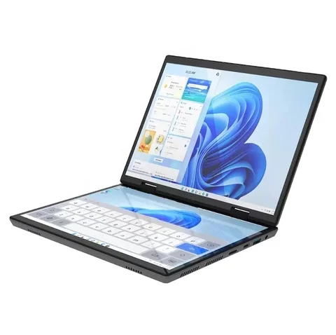 New Dual Screen Touch Yoga 10.5 inch 2 in 1 Laptop 360 Degree RAM 16GB 32G intel N95 Double Screen Win 11 Notebook